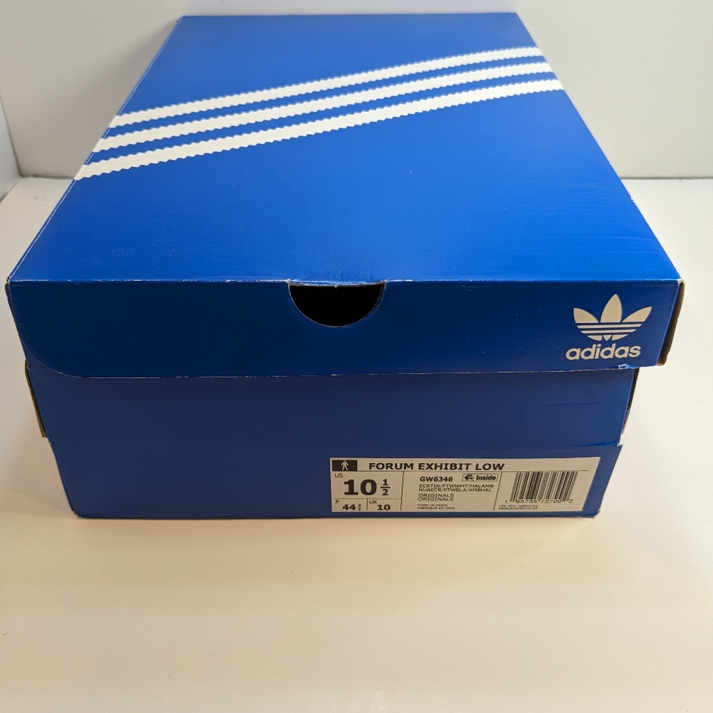 adidas Forum Exhibit Low 'Ecru Tint Halo Amber' GW6346 size 10.5 unisex - Picture 9 of 9